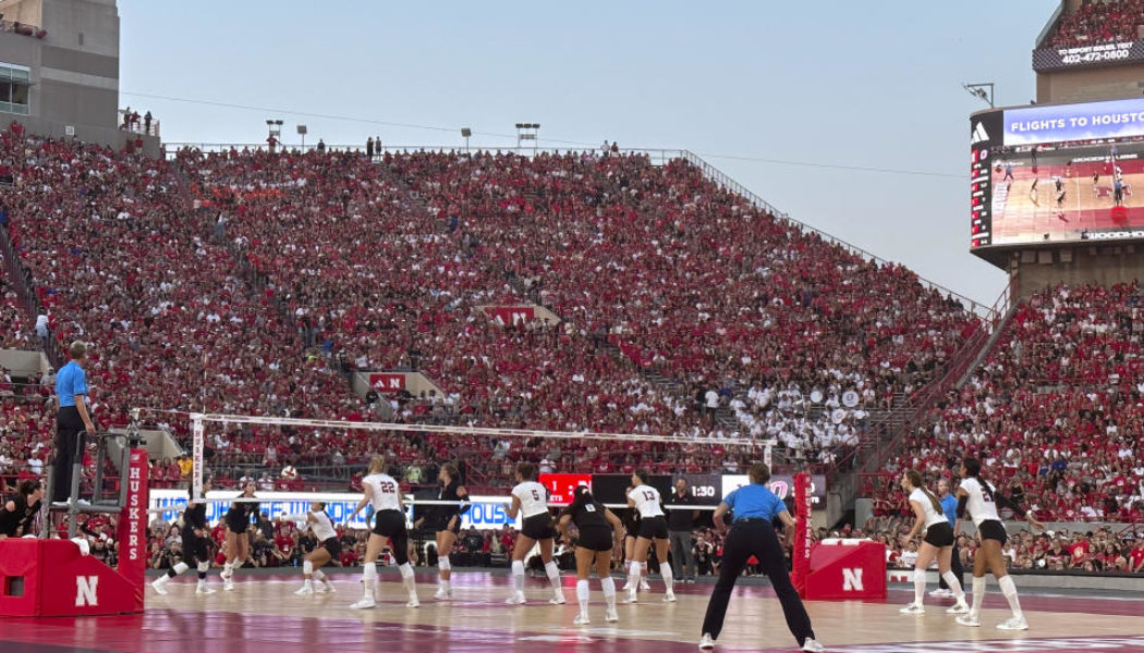 Nebraska volleyball sets world record for attendance at women's sporting event