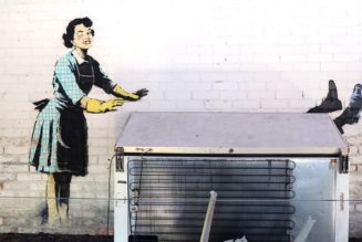 Now’s Your Chance to Own a Public Share of Banksy’s ‘Valentine’s Day Mascara’ Mural