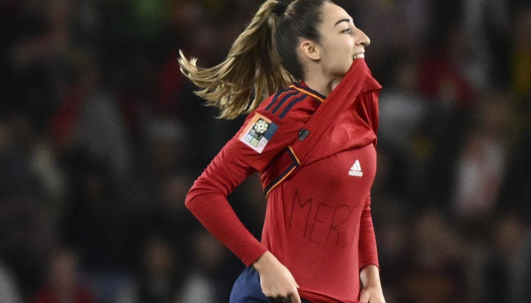 Olga Carmona learned her father died after scoring the lone goal in Spain's World Cup win