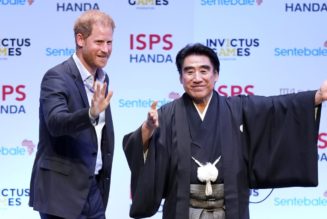 Prince Harry lauds the healing power of sports as he kicks off a promotional tour of Asia in Tokyo