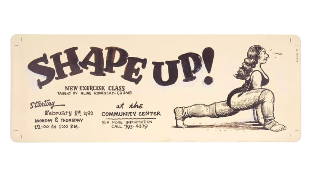 R. Crumb Dedicates New Limited Edition Yoga Mat to His Late Wife