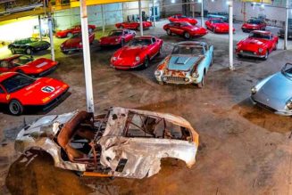 RM Sotheby's to Auction 20 Hurricane-Damaged Ferrari Race Cars