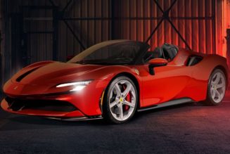 Sotheby's Motorsport Inaugural Auction Features 2022 Ferrari SF90 Spider