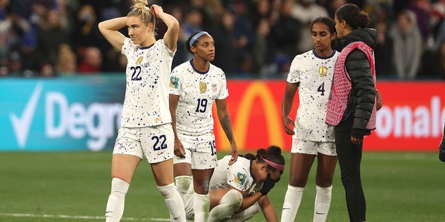 USWNT in disbelief