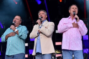 NASHVILLE, TN - JUNE 11: Larry Gatlin & The Gatlin Brothers Band perform onstage during the 2015 CMA Festival on June 11, 2015 in Nashville, Tennessee. (Photo by John Shearer/WireImage)