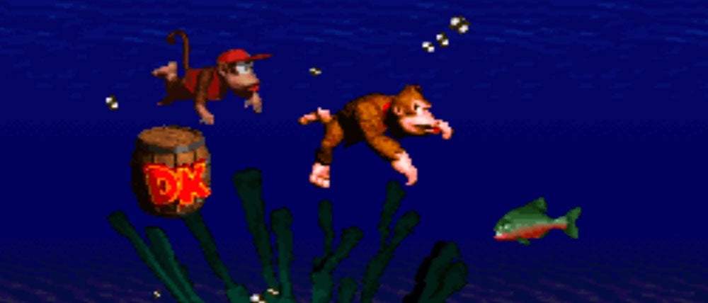 Donkey Kong Country - Underwater Level