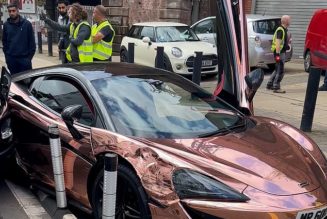 TikTok influencer smashes his rose gold McLaren after lifestyle brag