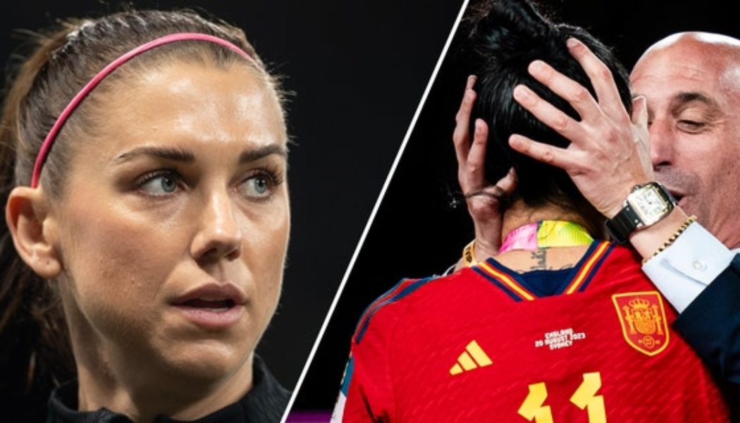 US soccer star Alex Morgan 'disgusted by the public actions' of Spain's FA president, supports Jenni Hermoso