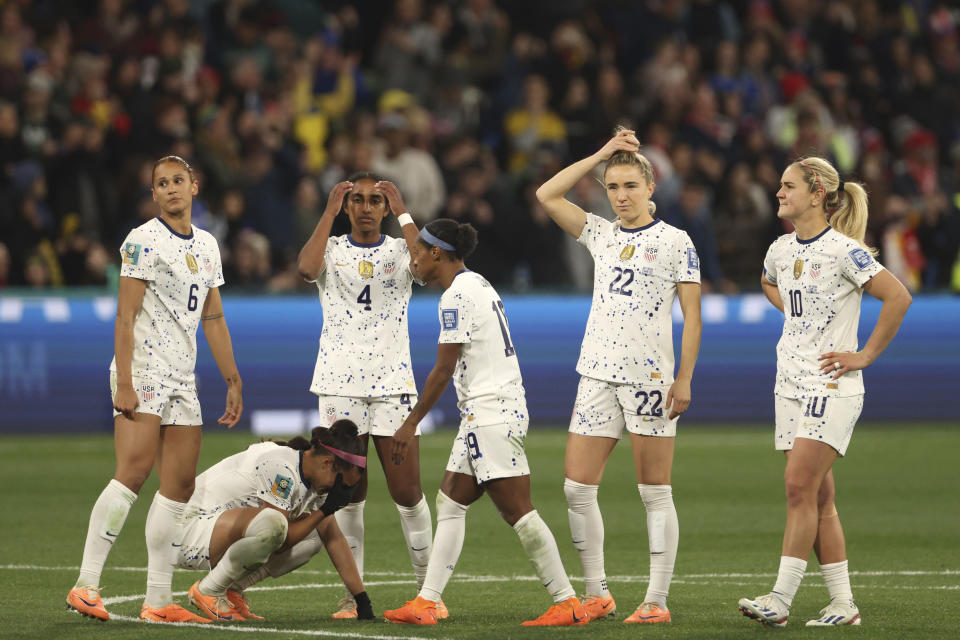 The USWNT lost in the Round of 16 to Sweden in the 2023 Women's World Cup. (AP Photo/Hamish Blair)