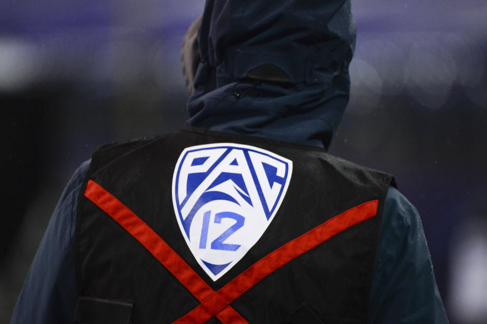 Will the Pac-12 survive this week? After a trying few days, the college sports landscape is as uneasy as ever. (Jeff Halstead/Icon Sportswire via Getty Images)