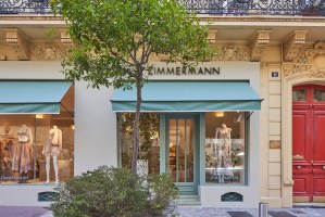 The Zimmermann store in Cannes, France.