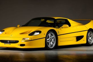 A 1997 Ferrari F50 Heads to Auction