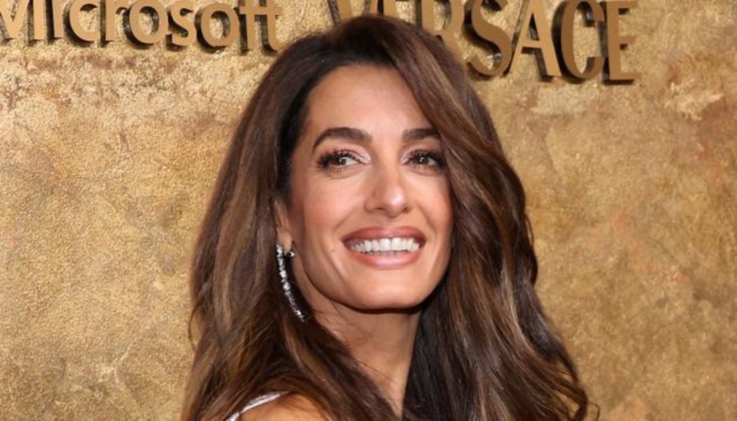 Amal Clooney Just Wore a Full-On Wedding Dress on the Red Carpet