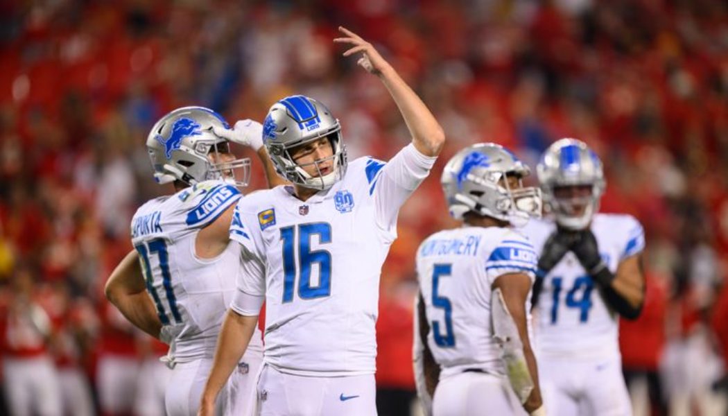 Detroit Lions 21-20 Kansas City Chiefs: Super Bowl champions beaten in season opener after David Montgomery's winning touchdown