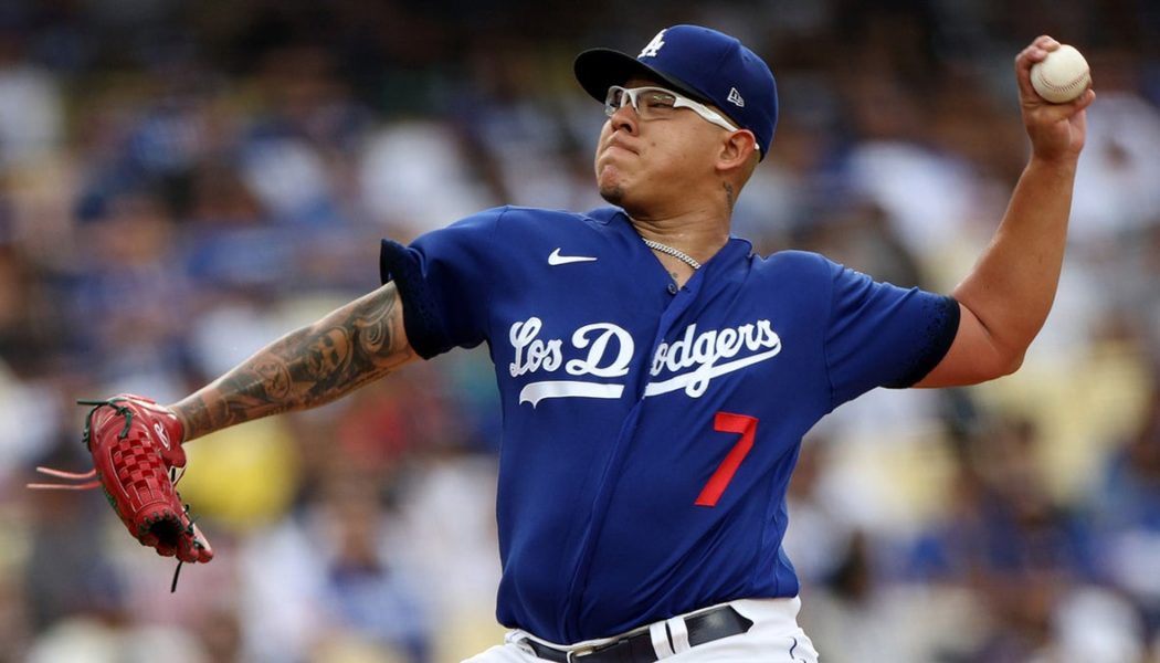 Dodgers starter Julio Urías charged with felony domestic violence