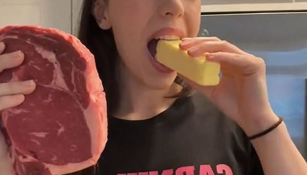 Former vegan now only eats meat, eggs and sticks of RAW BUTTER