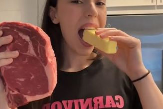 Former vegan now only eats meat, eggs and sticks of RAW BUTTER