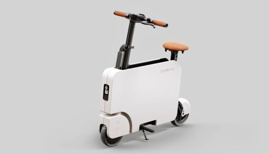 Honda’s Revives the ’80s Motocompacto Mini-Scooter as an All-Electric Model