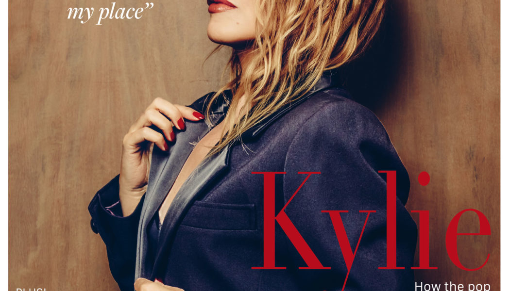 Kylie covers the October edition of Music Week