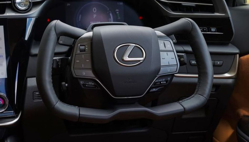 Lexus Expected To Offer Yoke Steering Wheels in a Range of Vehicles in 2024