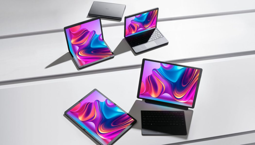 LG dives into the foldable laptop fray