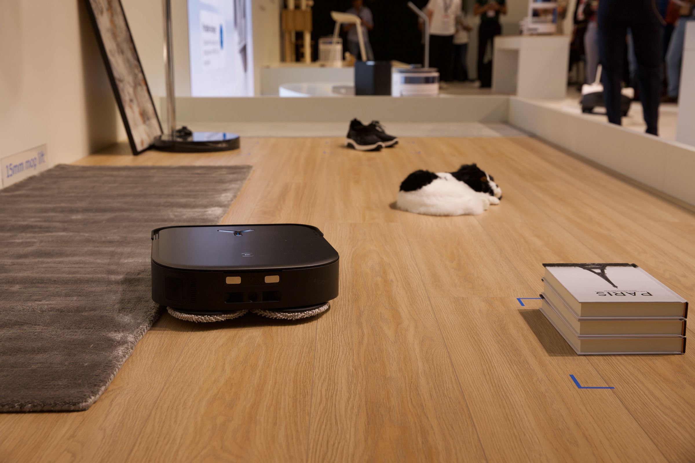 The Deebot X20 Omni — the latest robot vacuum mop from Ecovacs — was on display at IFA 2023 this week.