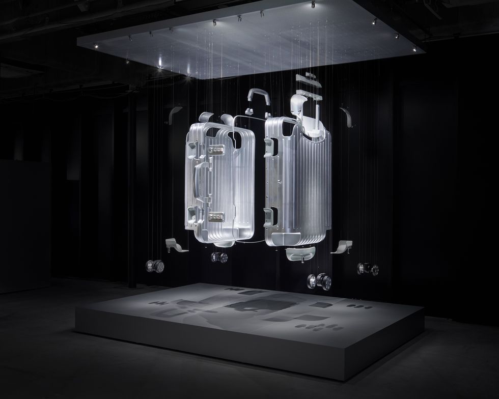 rimowa 125th anniversary exhibition in nyc is all about luxury travel