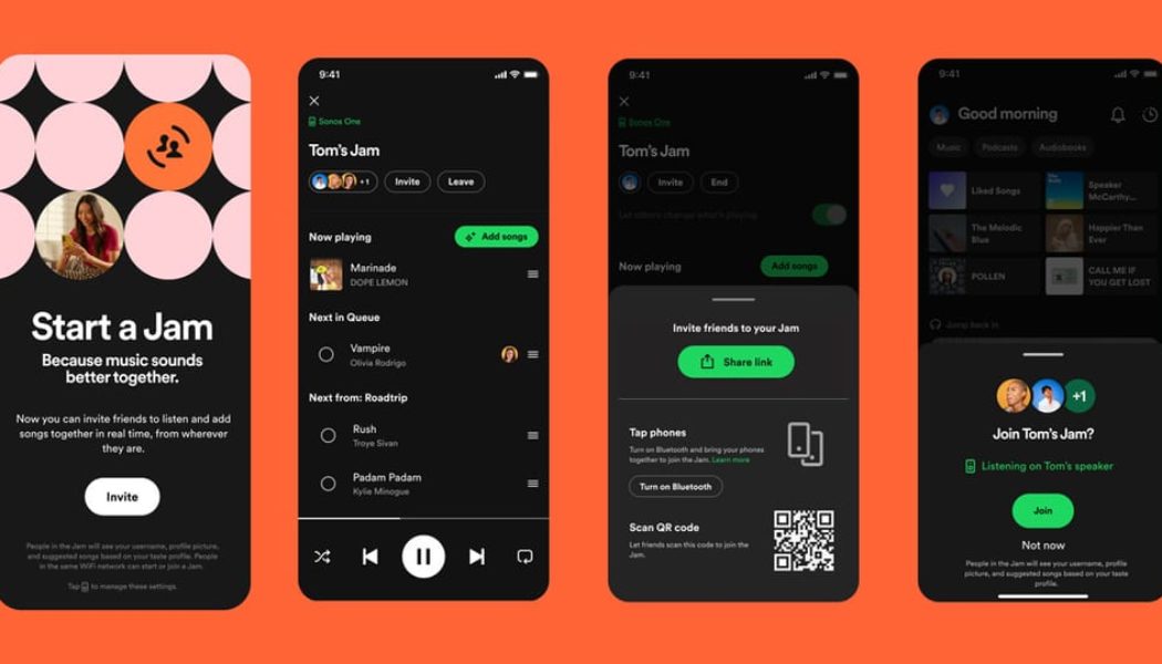 Spotify's "Jam" Lets You Pass The Aux … Without Even Having To Get Up