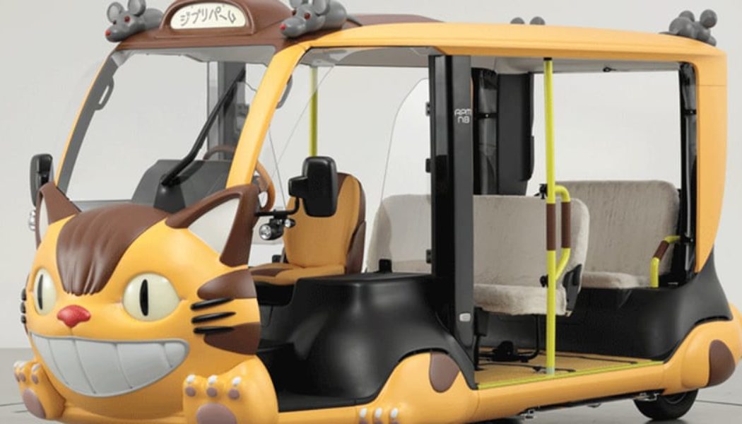 Studio Ghibli's Catbus Is Now an Electric Low-Speed Vehicle