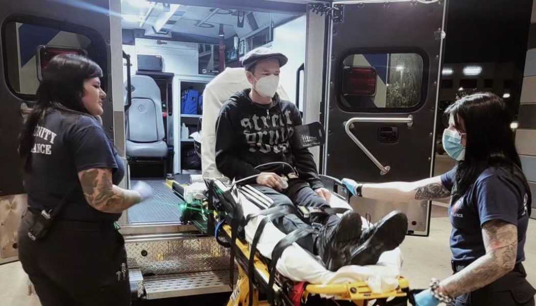 Sum 41's Deryck Whibley hospitalized with pneumonia