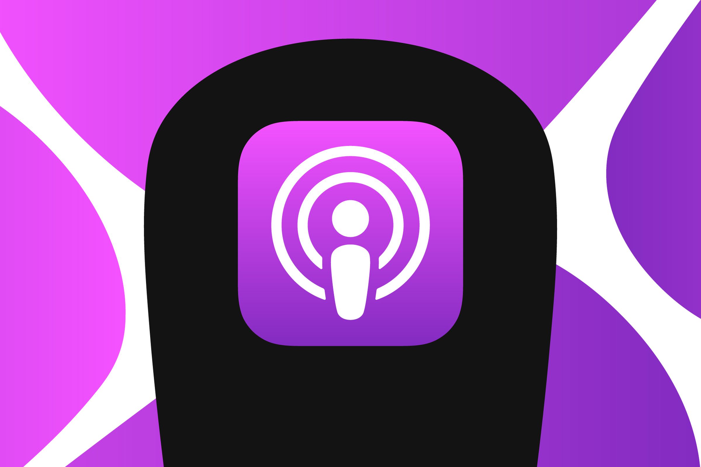 Apple Podcast logo