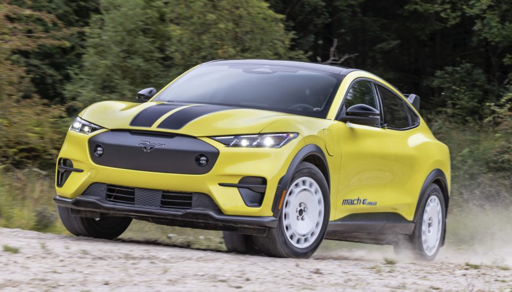 The new Mustang Mach-E Rally is Ford’s off-roadiest performance EV yet