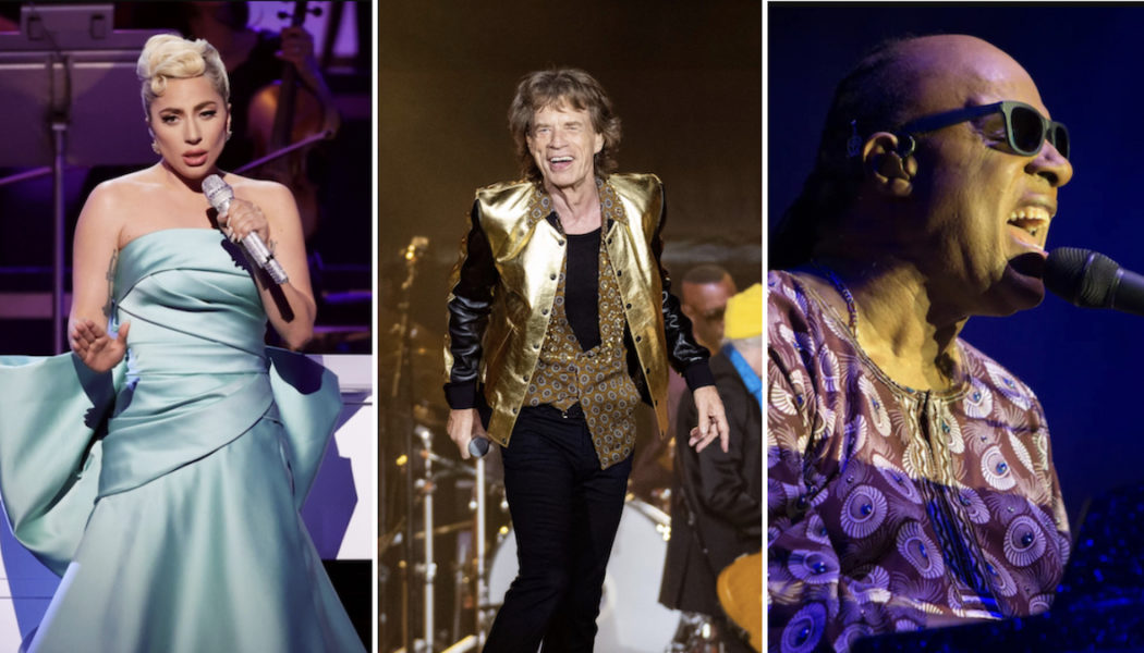 The Rolling Stones enlists Lady Gaga and Stevie Wonder for new song "Sweet Sounds of Heaven"