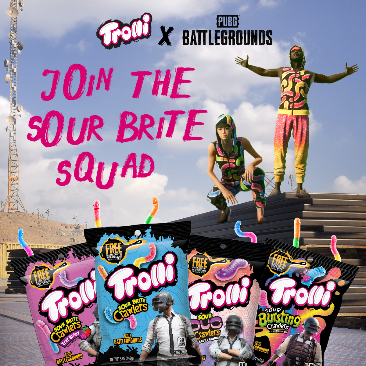 Trolli Candy x PUBG