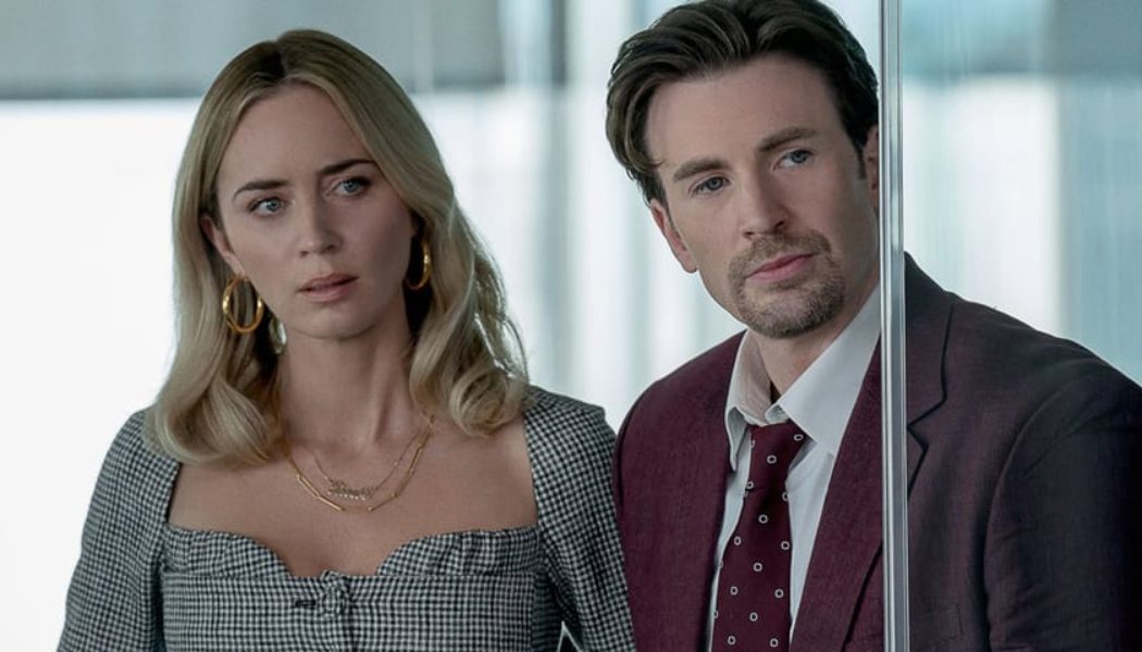 Watch the First Trailer for Netflix's 'Pain Hustlers,' Starring Chris Evans and Emily Blunt