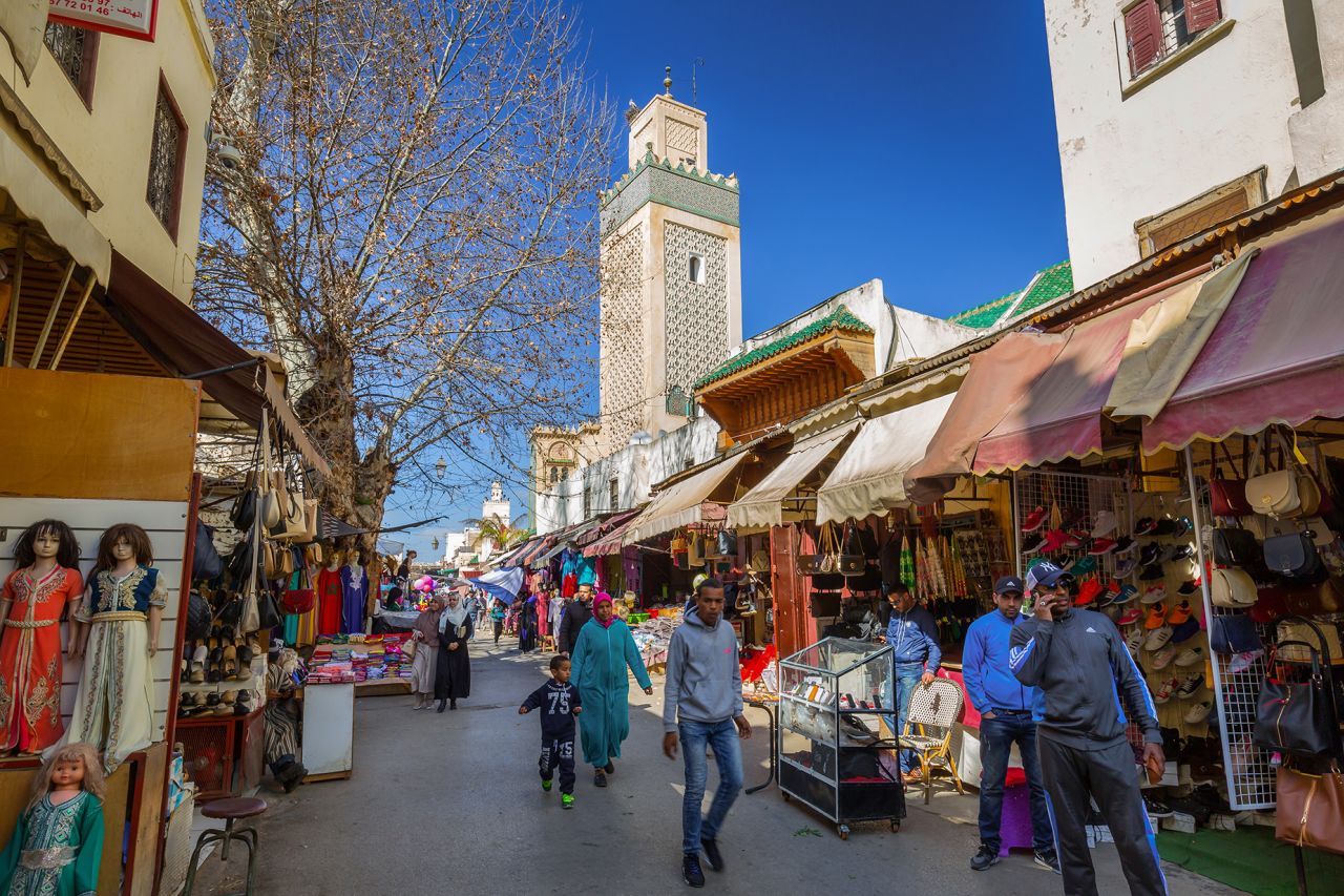 Cities such as Fez are unaffected.