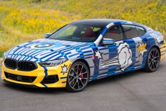 16-Mile Example BMW x Jeff Koons M850i xDrive Gran Coupe Heads to Auction