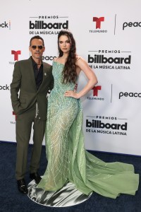 Marc Anthony and Nadia Ferreira, 2023 Billboard Latin Music Awards