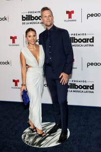 Tatiana Jonas and Rob Jonas, 2023 Billboard Latin Music Awards