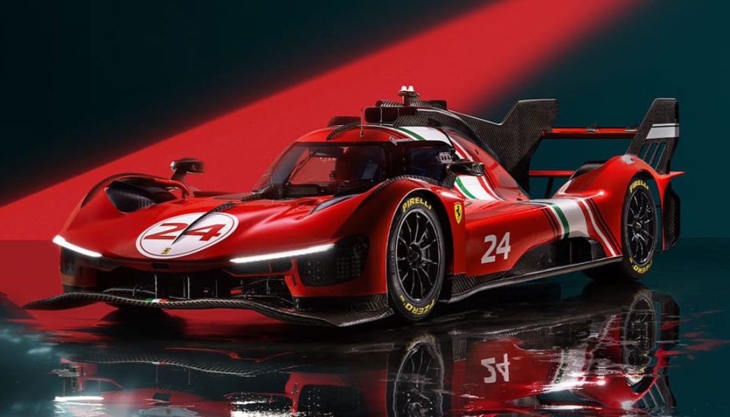 Ferrari Launches Non-Competitive Track Example of Le Mans-Winning 499P