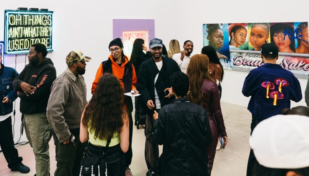 Hypeart's 'Love Letters to LA' Exhibition Supported by Bisquit & Dubouché Draws Over 300 Attendees