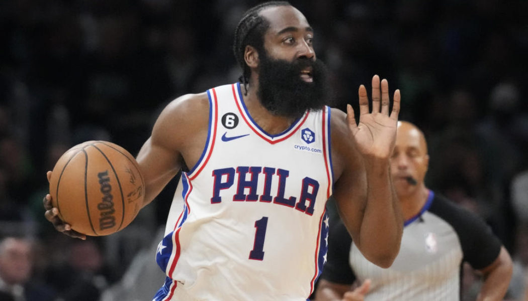 James Harden reportedly stopped from boarding 76ers' plane, will stay home for road trip