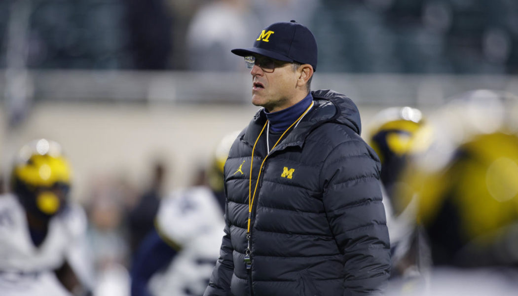 Jim Harbaugh addresses Michigan sign-stealing saga, refutes report he had contract offer rescinded