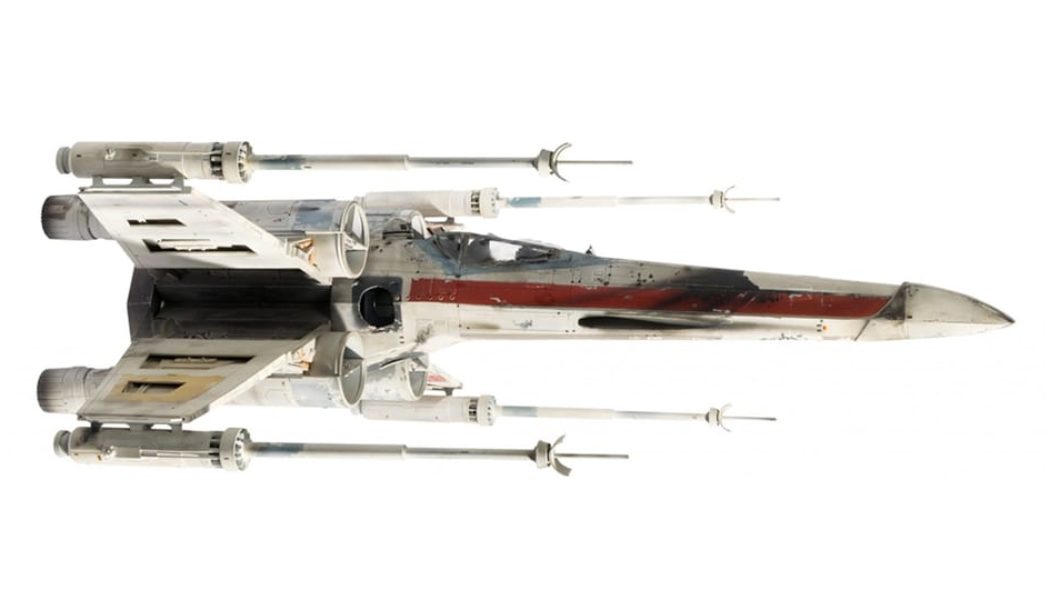 Late Artist’s ‘Star Wars’ X-Wing Model Fetches Over $3 Million USD at Auction