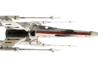 Late Artist’s ‘Star Wars’ X-Wing Model Fetches Over $3 Million USD at Auction