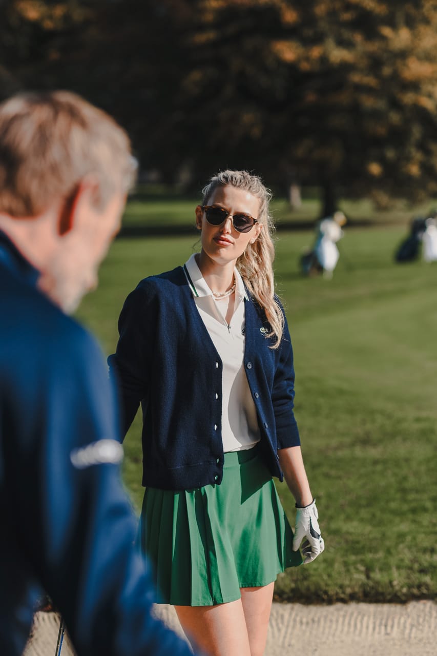 lacoste deauville ladies open de france le club golf fashion Celine Boutier Johanna Gustavsson Meghan Maclaren LPGA European Tour night scramble