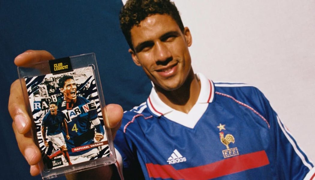 Memorabilia Brand Club Legacyz Collaborates With Raphaël Varane for Limited-Edition Product Range