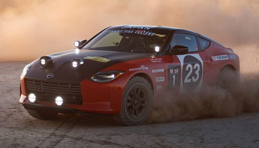 Nissan Pays Homage to Rally Racing Heritage with "Safari Rally Z Tribute"