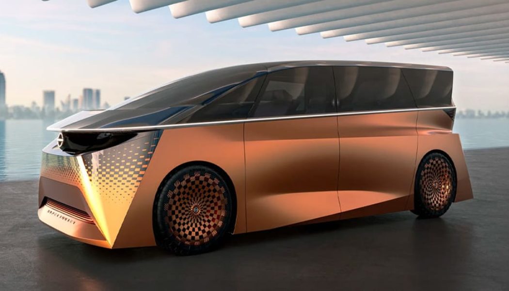 Nissan Shares First Look at Luxury EV Van Concept: "Hyper Tourer"