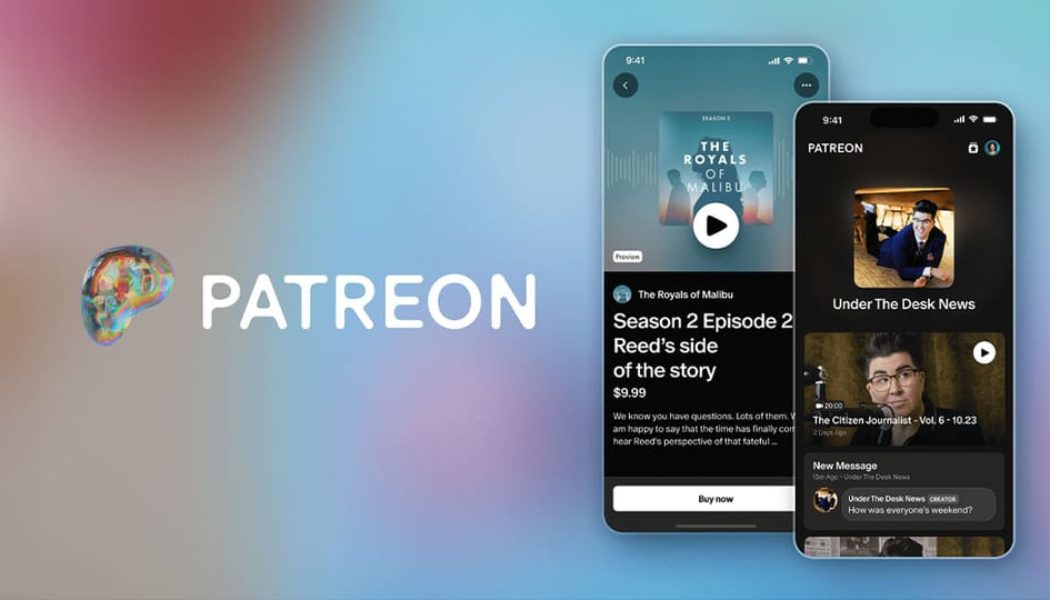 Patreon Reveals Rebrand and New Creator Features